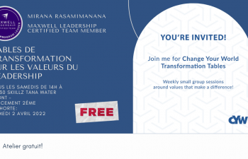 Changez votre monde – Valeur de la MULTIPLICATION